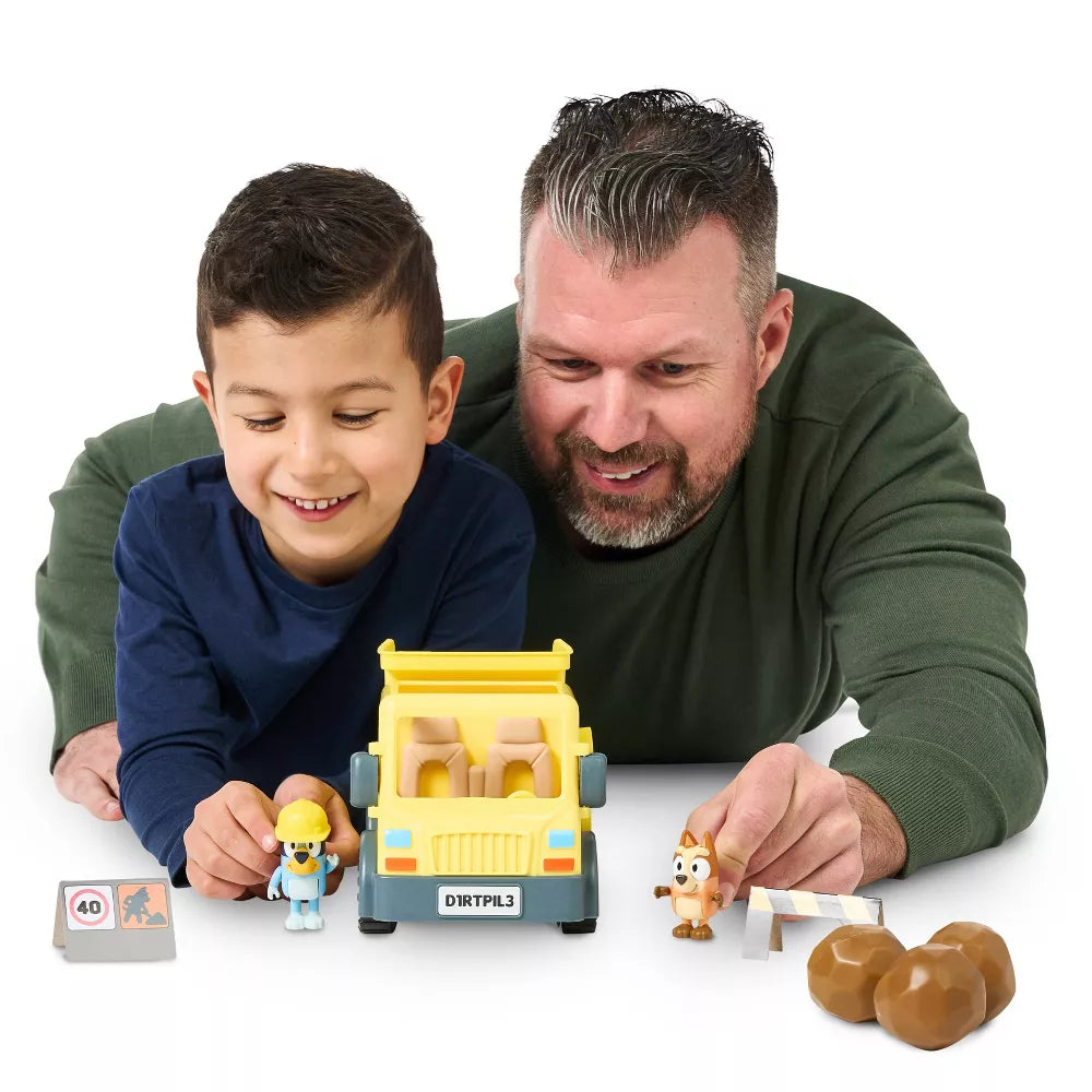 Bluey Kippikuorma-auto ja Bluey + Bingo Hahmot