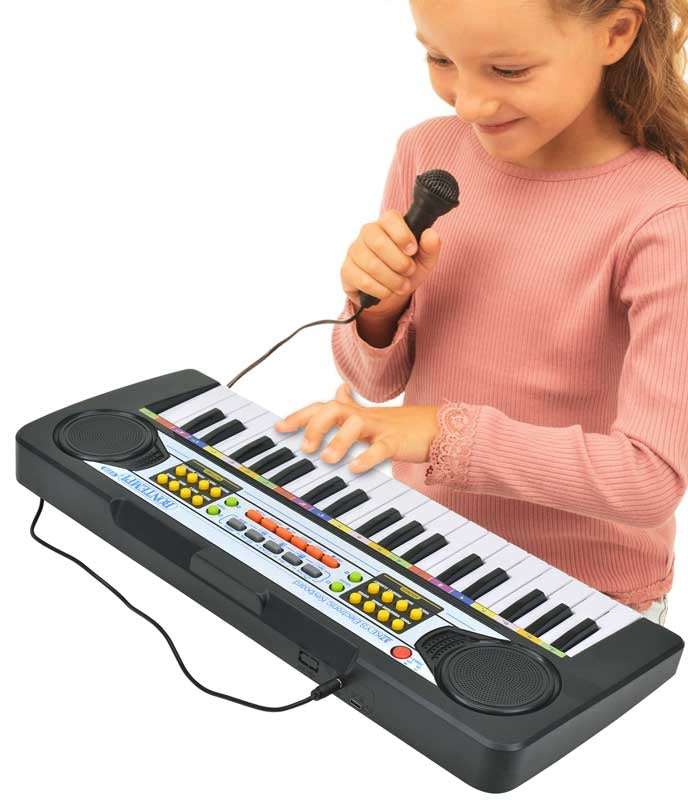 Bontempi Kosketinsoitin Mikrofonilla 37 Kosketinta