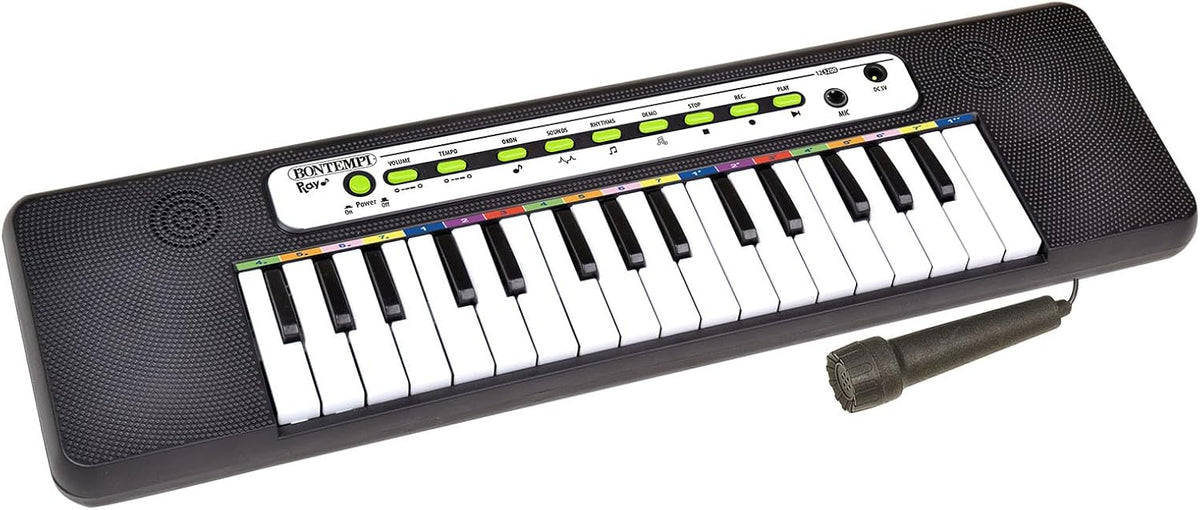 Bontempi Lasten Piano/Kosketinsoitin Mikrofonilla 32 Kosketinta