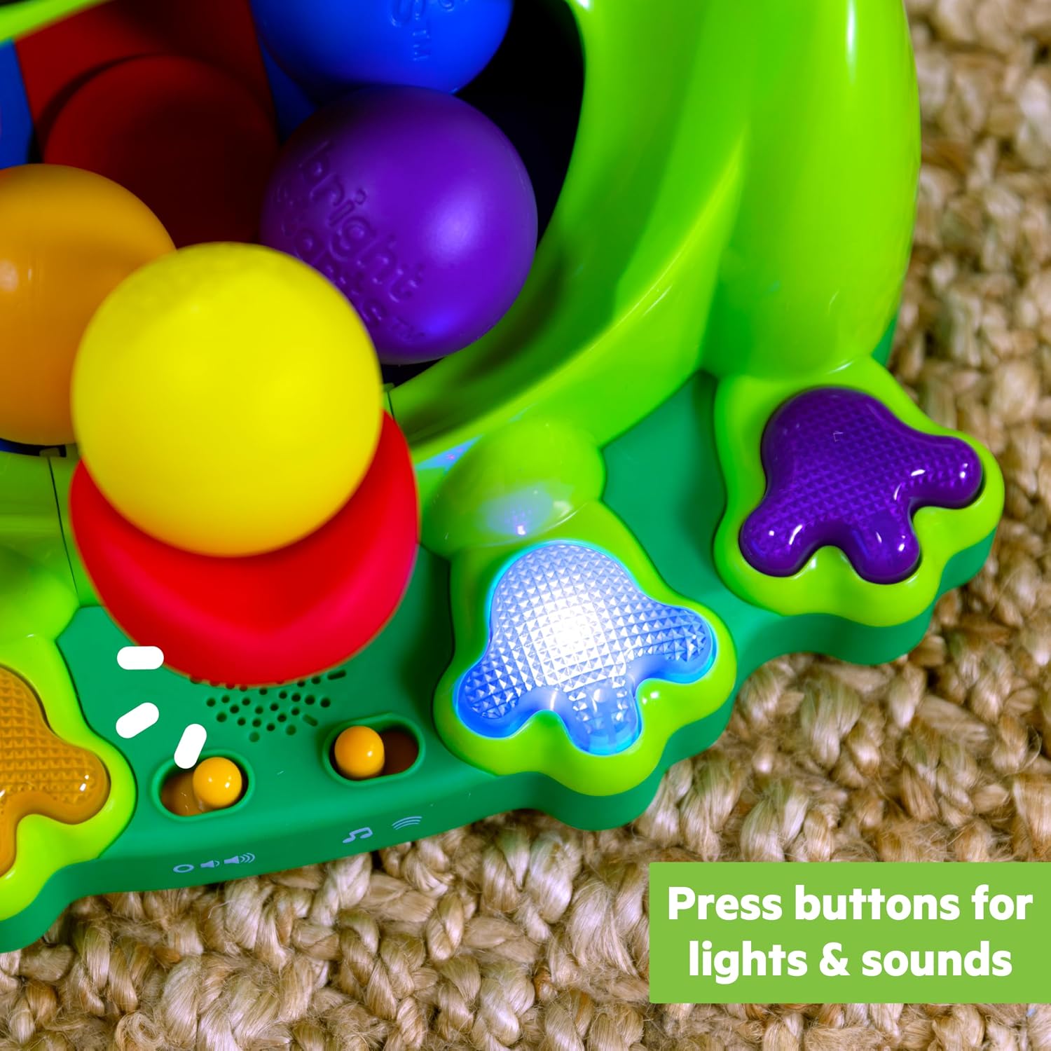 Bright Starts Poppin' Ball Frog Aktiviteettilelu Sammakko