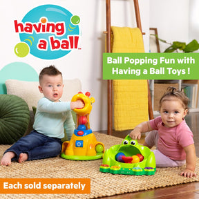 Bright Starts Poppin' Ball Frog Aktiviteettilelu Sammakko