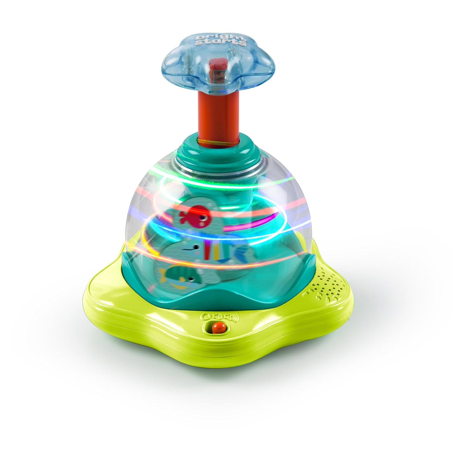 Bright Starts Press And Glo Spinner Hyrrä Valolla ja Äänillä
