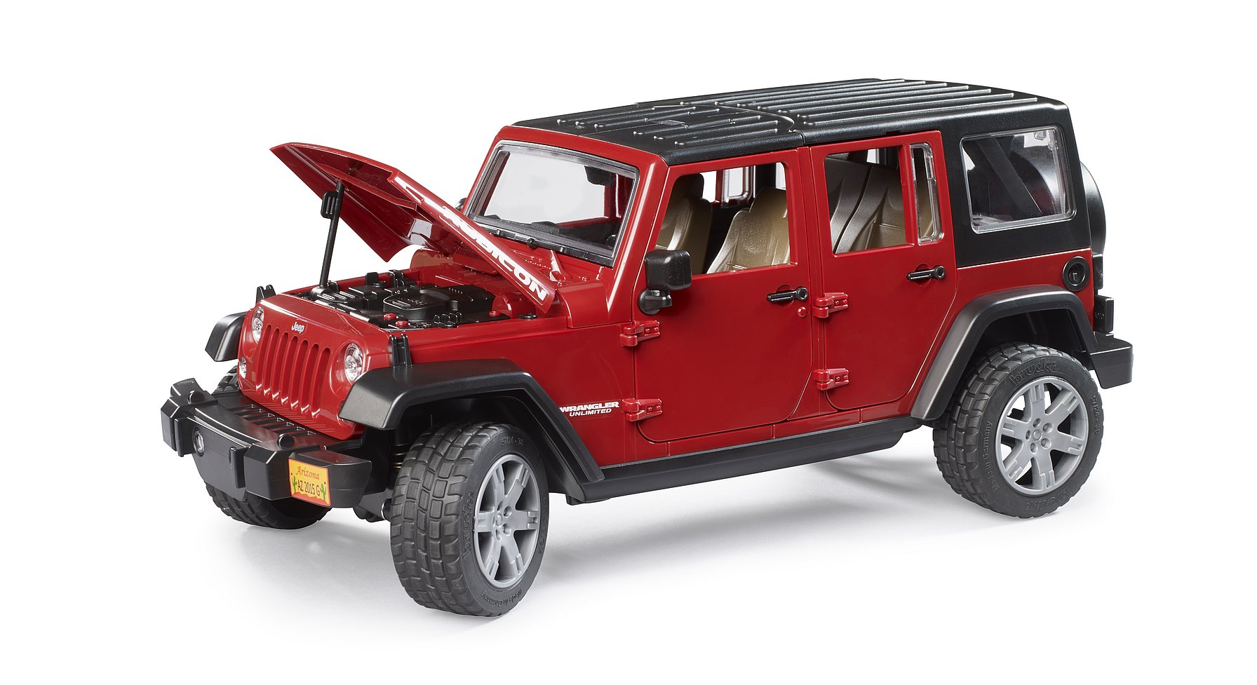 Bruder 02525 Jeep Wrangler Rubicon Auto 
