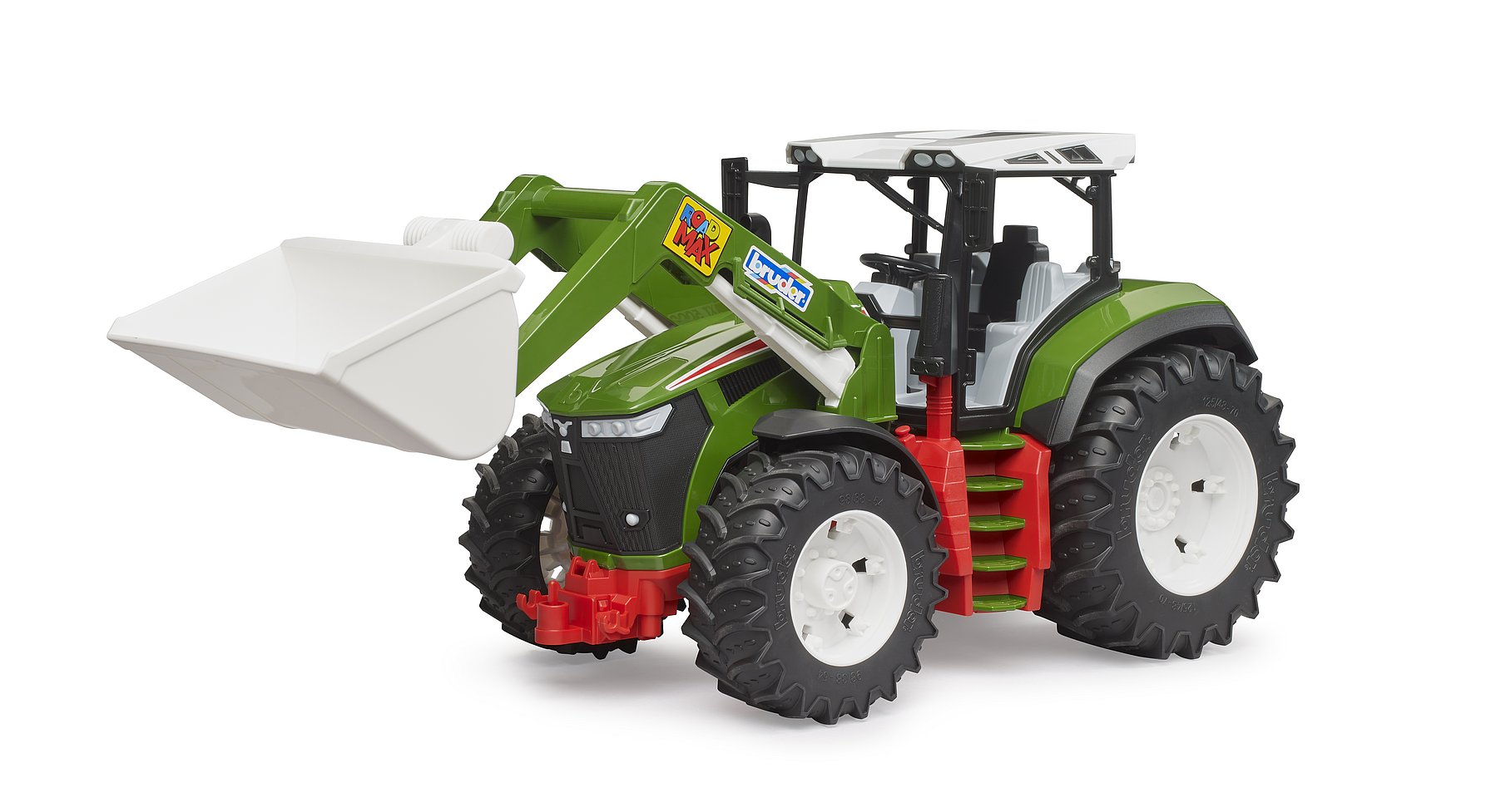 Bruder 03451 ROADMAX Traktori Etukuormaajalla 2+