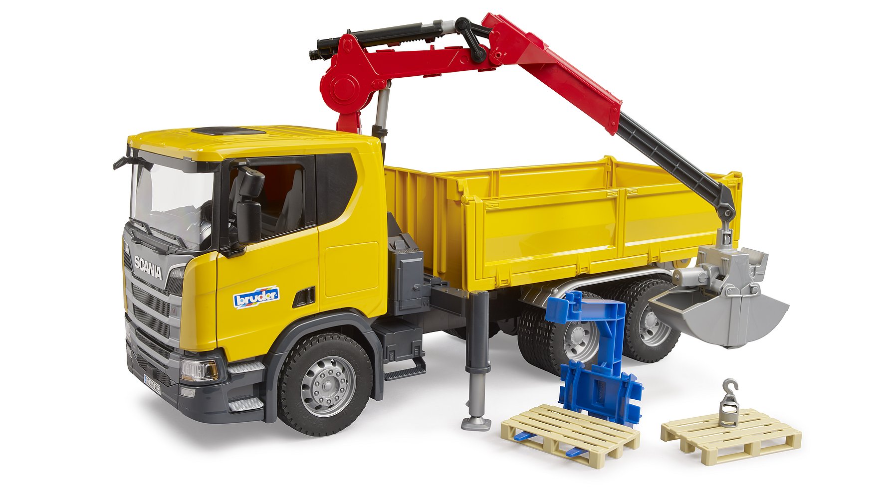 Bruder 03551 Skania Super 560R Kuorma-Auto Lastausnosturilla