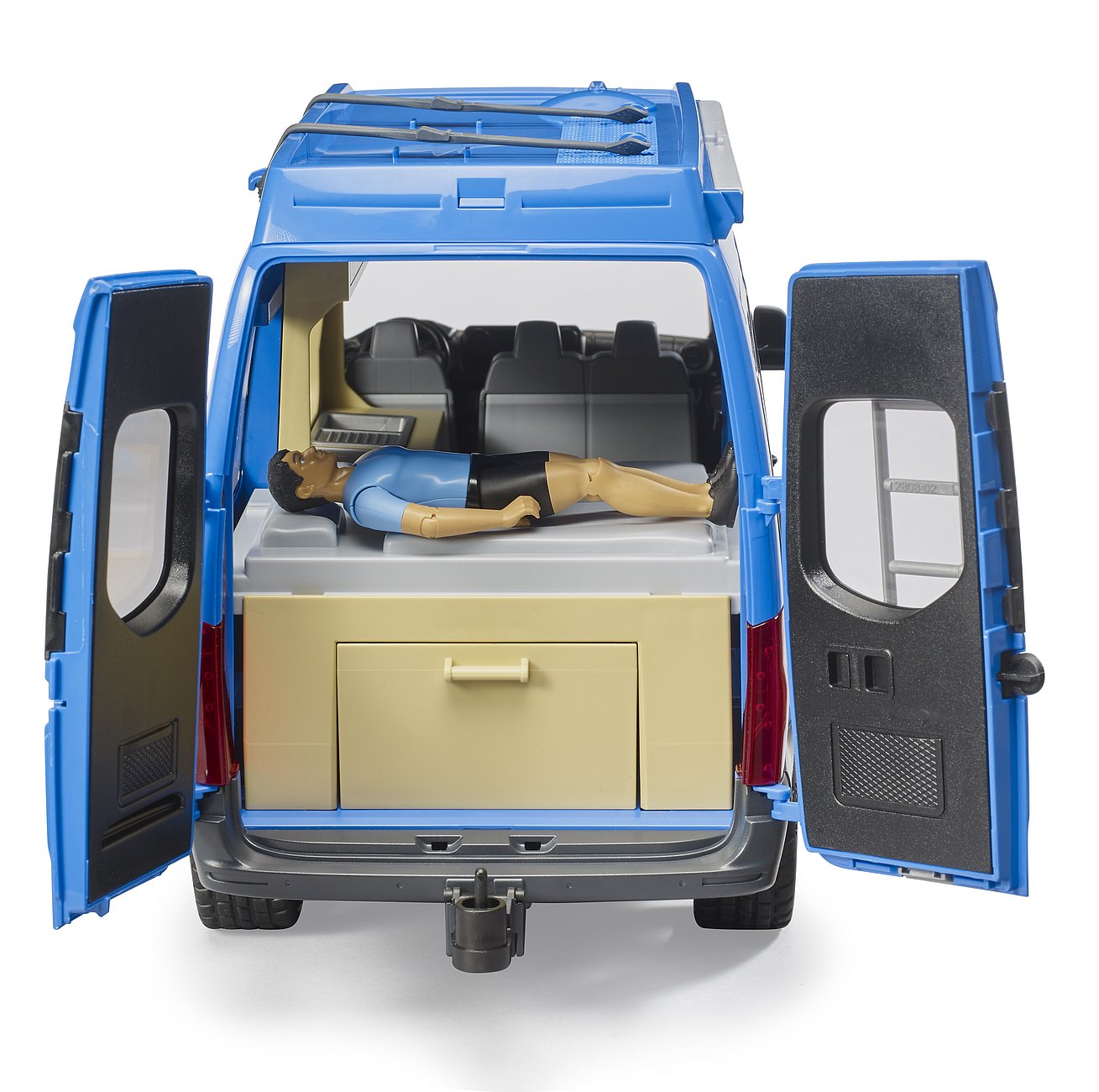 Bruder 2684 MB Sprinter Asuntoauto Camper ja Hahmo