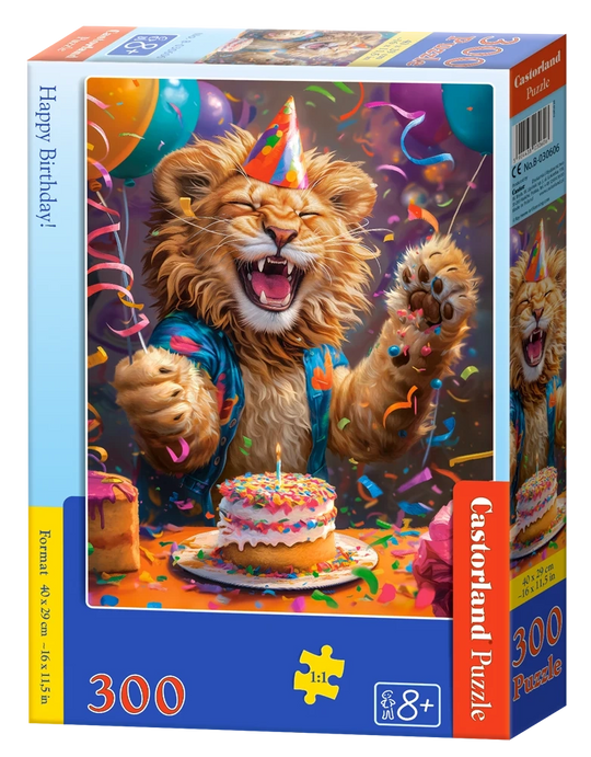 Castorland Palapeli 300 Palaa Happy Birthday!