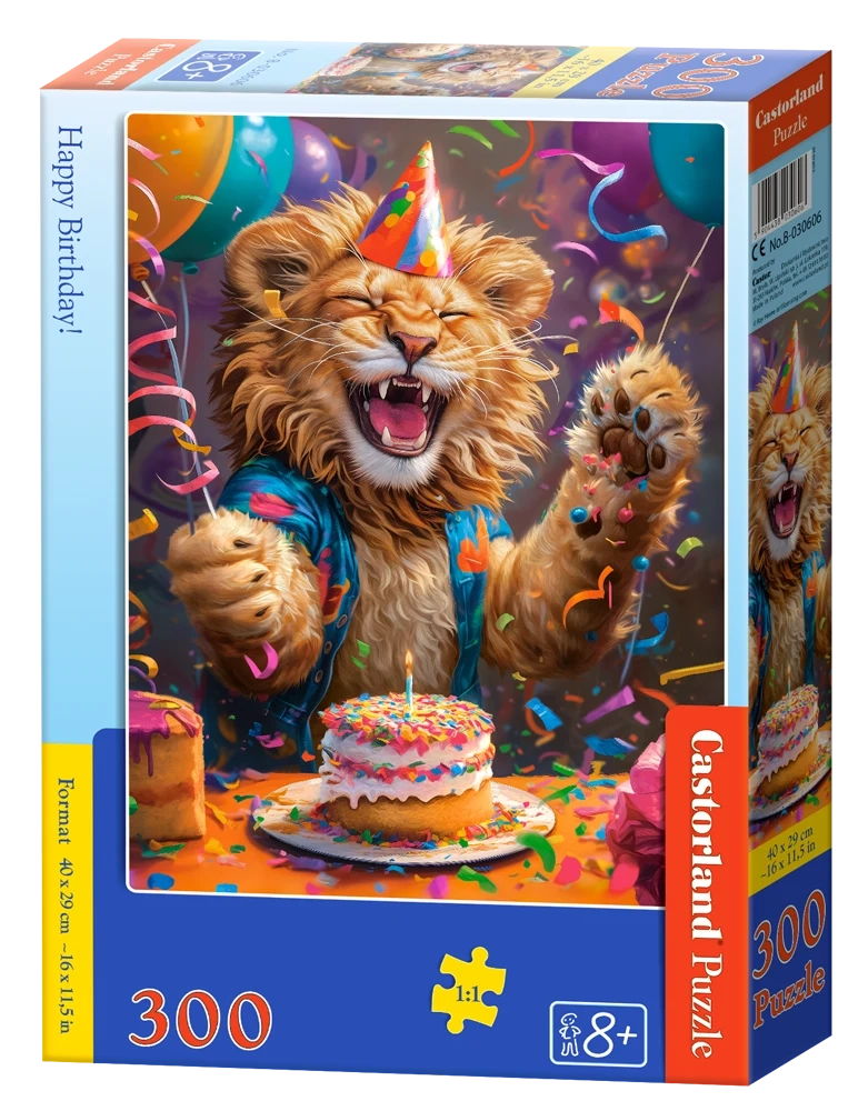 Castorland Palapeli 300 Palaa Happy Birthday!