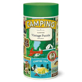Cavallini & Co. Vintage Puzzle 1000 Palaa Camping