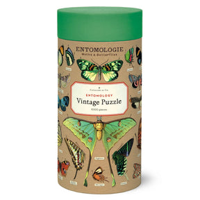 Cavallini & Co. Vintage Puzzle 1000 Palaa Entomology