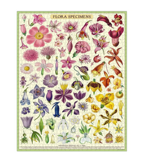 Cavallini & Co. Vintage Puzzle 1000 palaa Flora Specimens