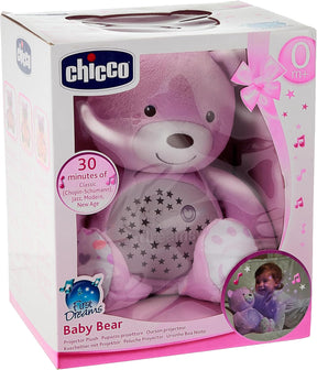 Chicco Baby Bear Nalle Yövalo Vaaleanpunainen