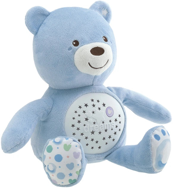 Chicco Baby Bear Nalle Yövalo Vaaleansininen
