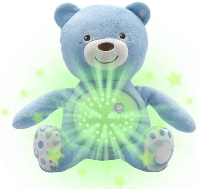 Chicco Baby Bear Nalle Yövalo Vaaleansininen