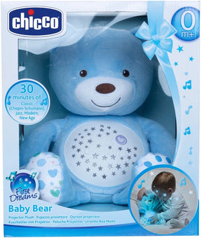 Chicco Baby Bear Nalle Yövalo Vaaleansininen