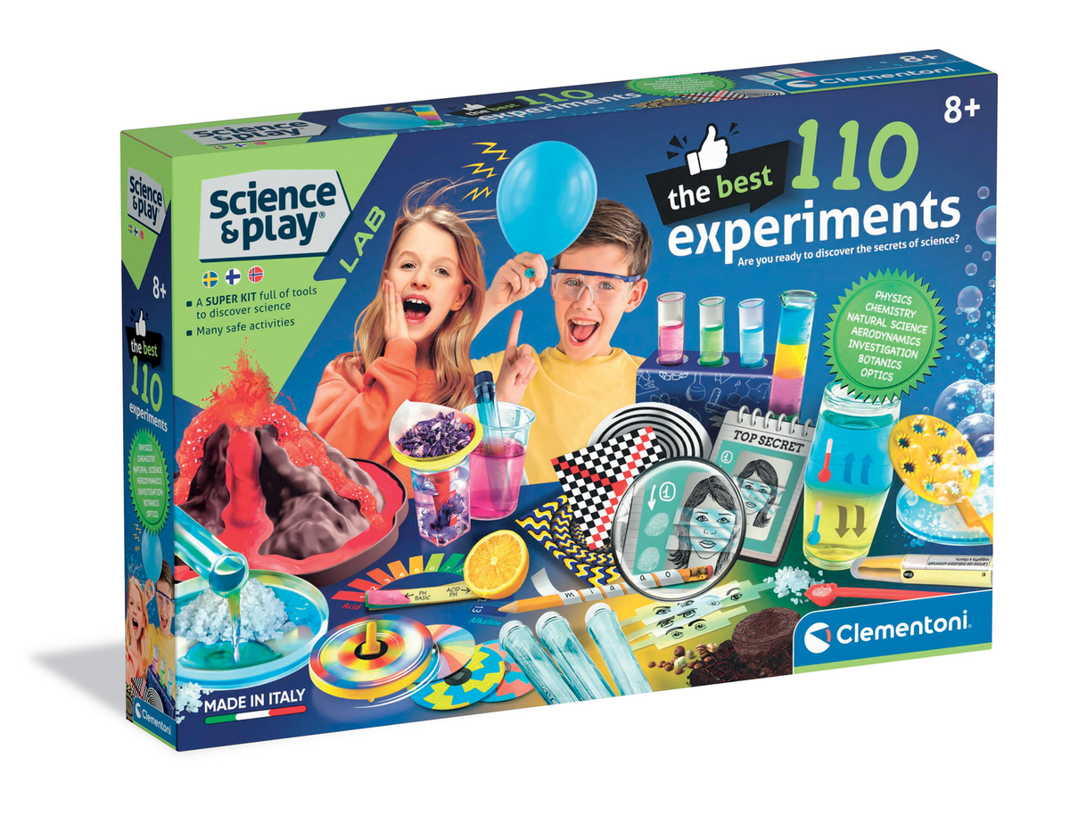 Clementoni Tiedesetti Science & Play 110 Koetta 