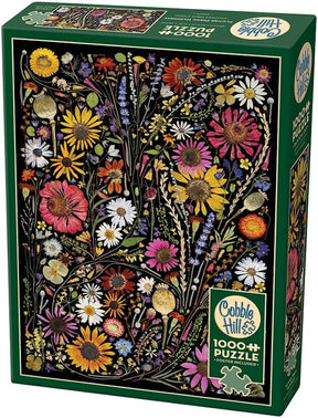 Cobble Hill 1000 Palan Palapeli Flower Press Happiness