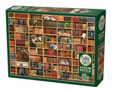 Cobble Hill 1000 Palan Palapeli The Cat Library