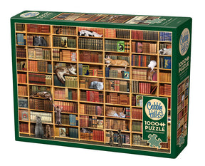 Cobble Hill 1000 Palan Palapeli The Cat Library