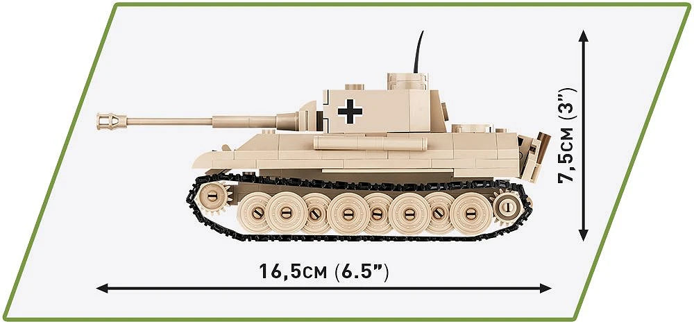 Cobi HC WWII PzKpfw V PANTHER Ausf. G Koottava Panssarivaunu 