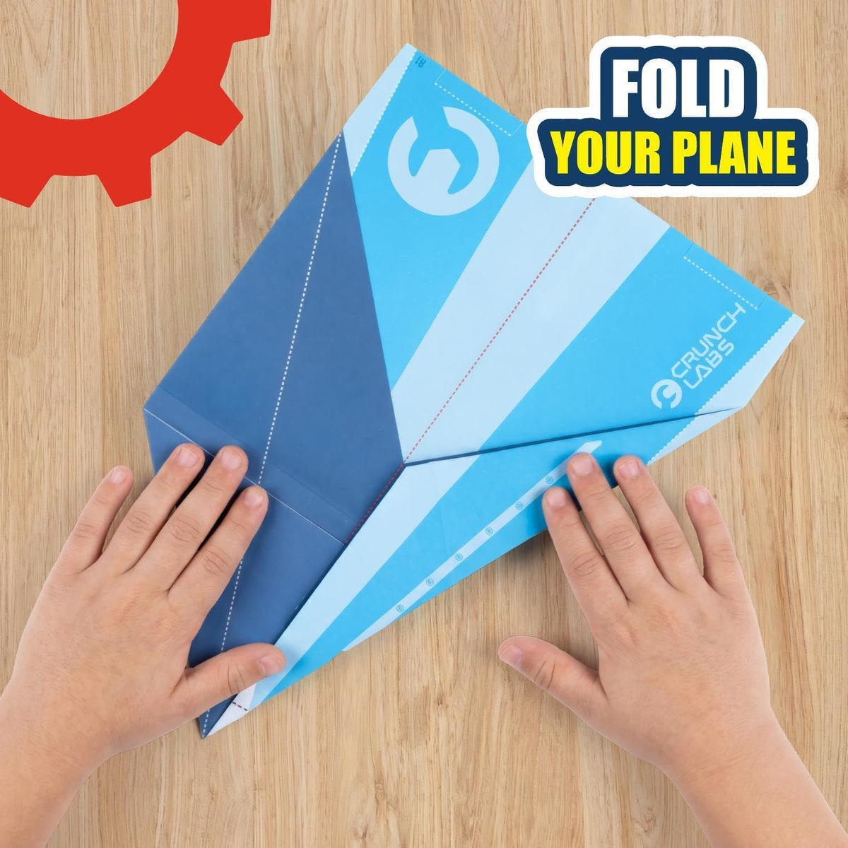 CrunchLabs Turbo Trick Planes Paperilennokkilennätys