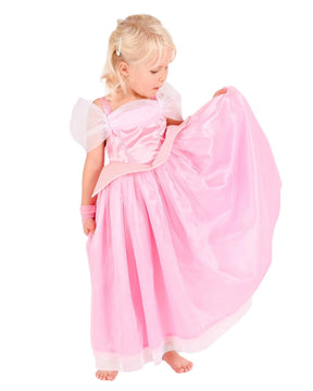 Den Goda Fen "Prinsessa Ruusunen" Pinkki Prinsessamekko 2-4 98-104 CL