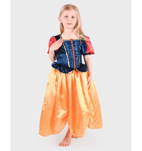 Den Goda Fen Prinsessamekko "Lumikki" 104cm (3-4v)