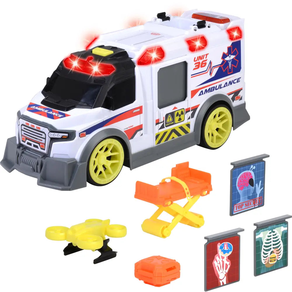 Dickie Toys Ambulanssi Valolla ja Äänellä 35cm