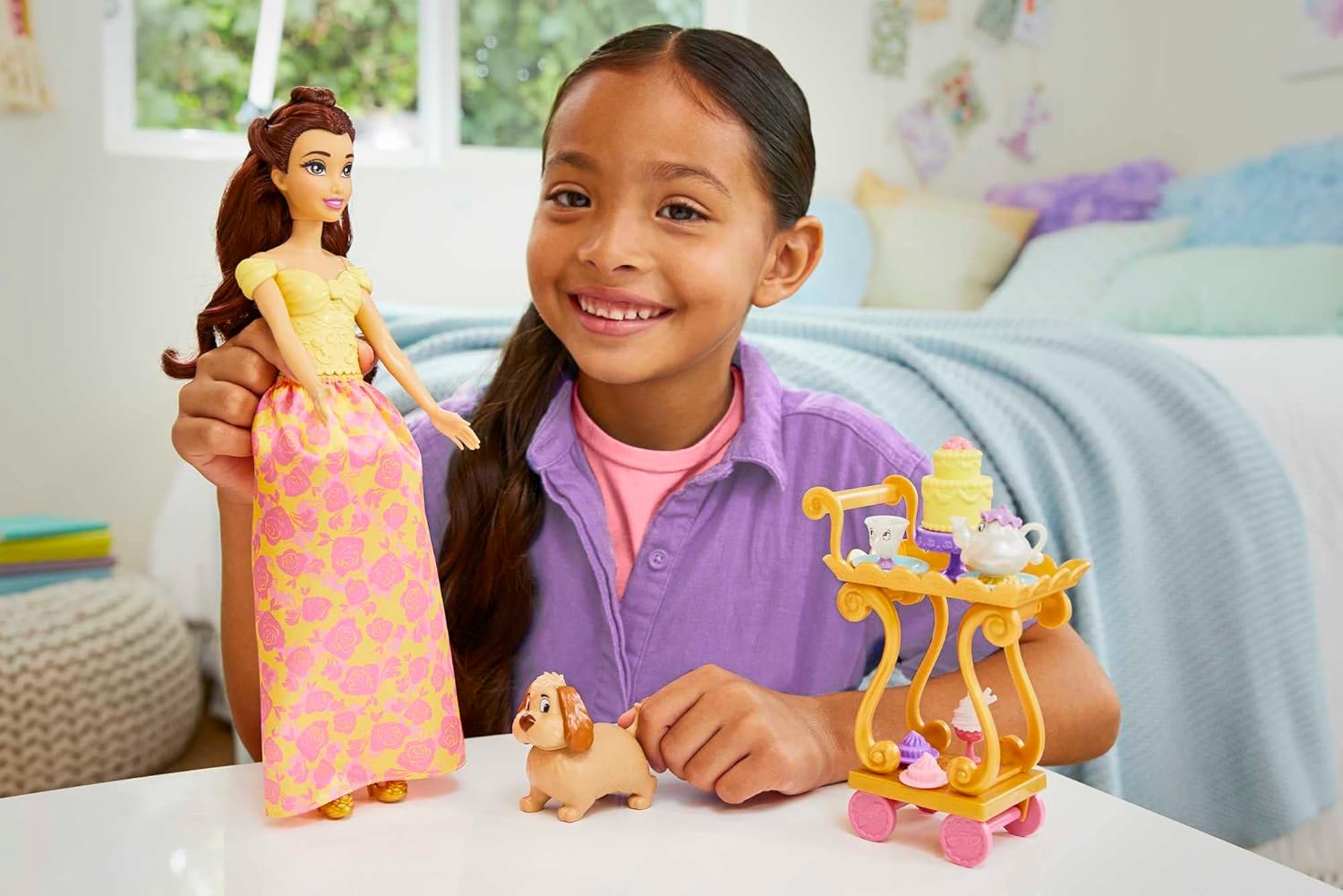 Disney Prinsessa Belle Nukke ja Teekutsut