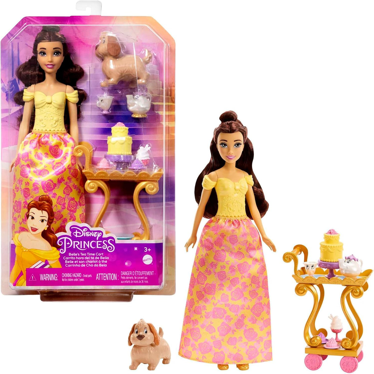Disney Prinsessa Belle Nukke ja Teekutsut