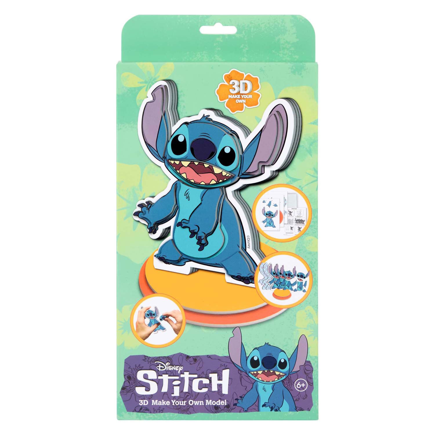 Disney Stitch Koottava 3D Figuuri