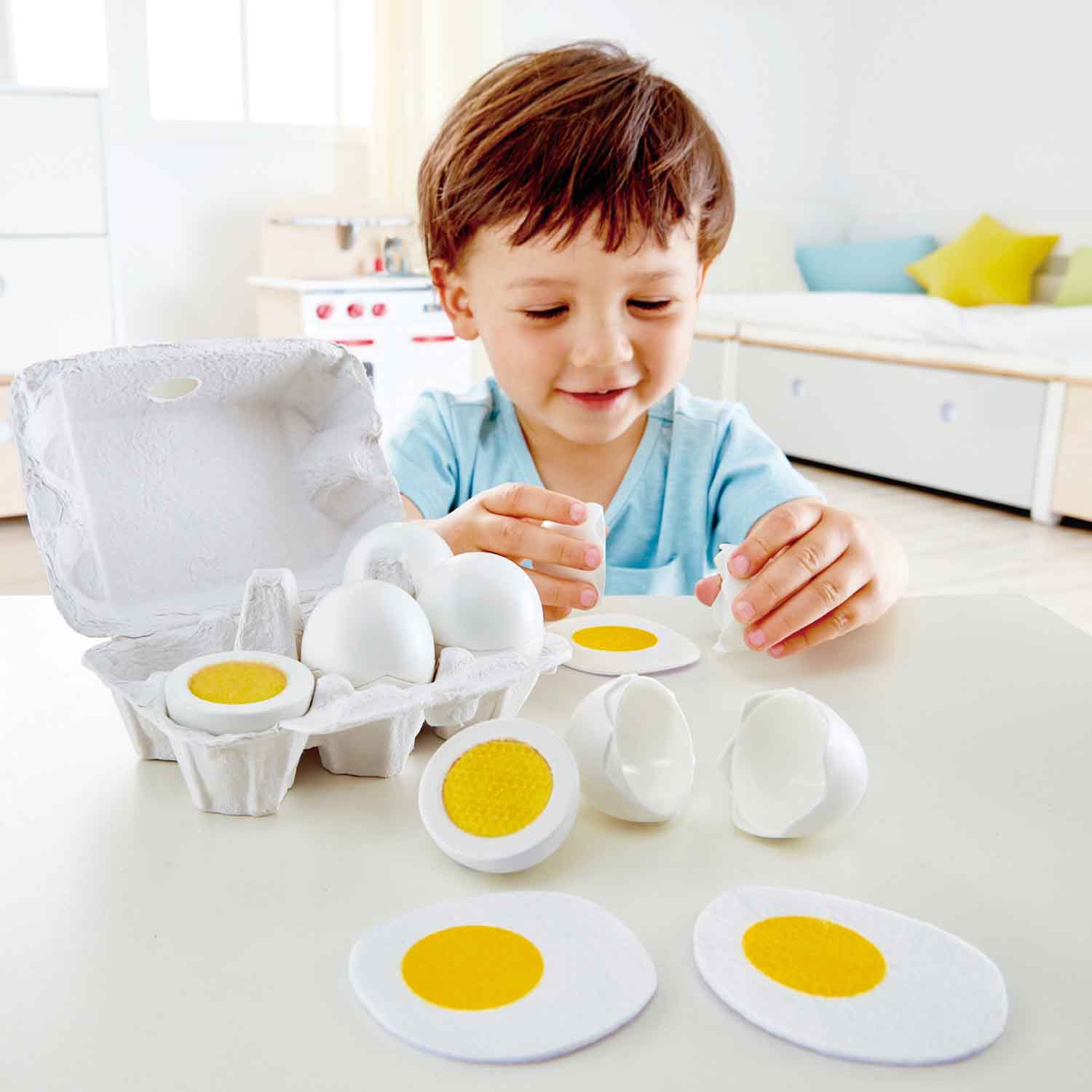 Hape Puiset Kananmunat 6 kpl