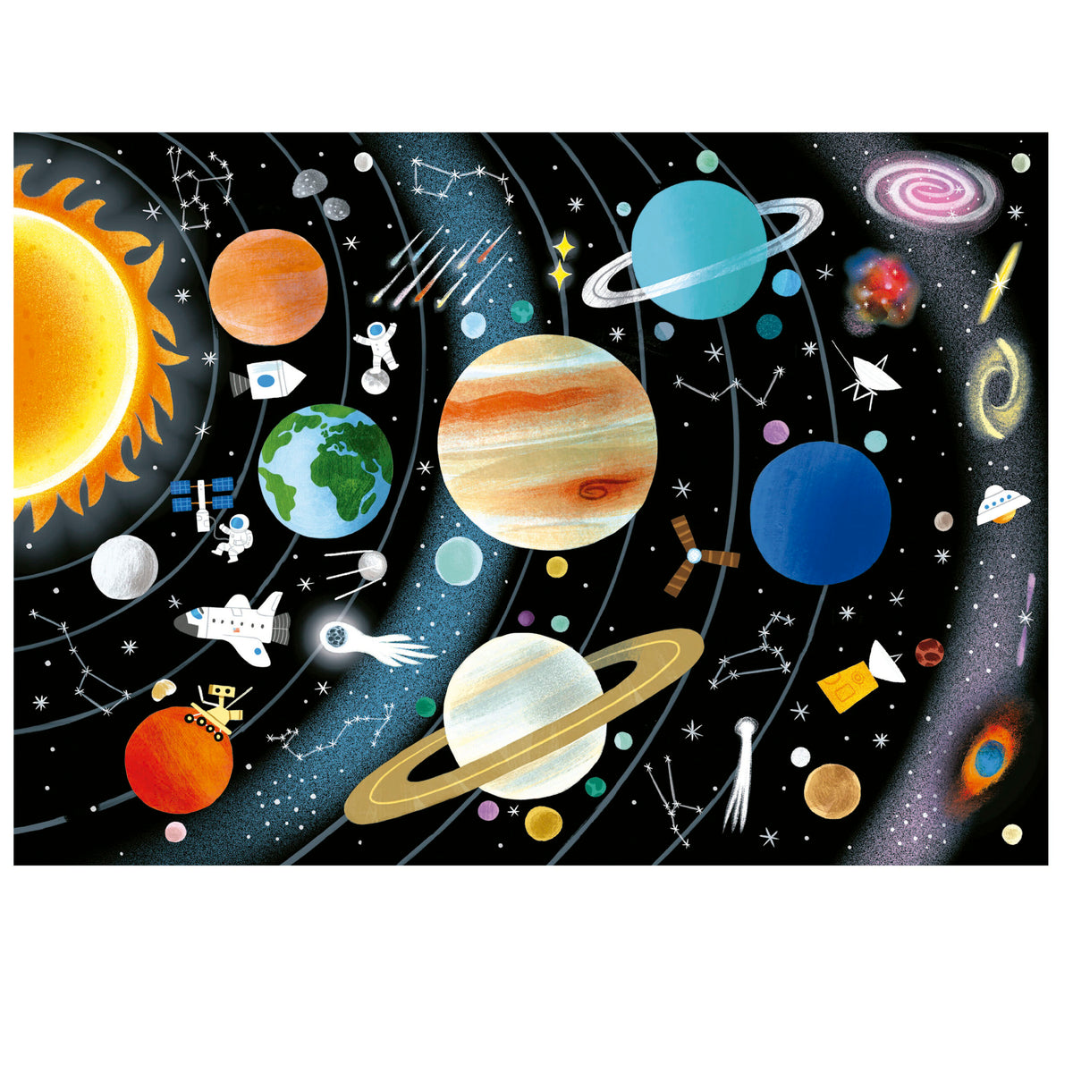 Educa Solar System Aurinkokunta Palapeli 150 palaa