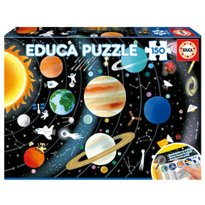 Educa Solar System Aurinkokunta Palapeli 150 palaa