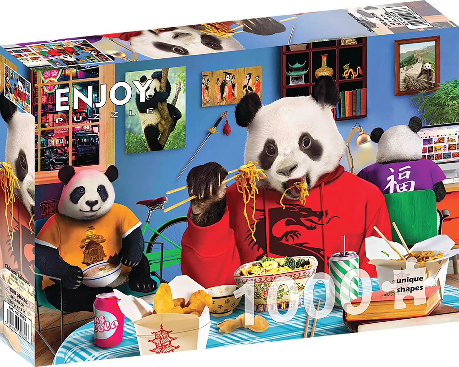Enjoy Puzzle 1000 Palan Palapeli Chinese Takeout