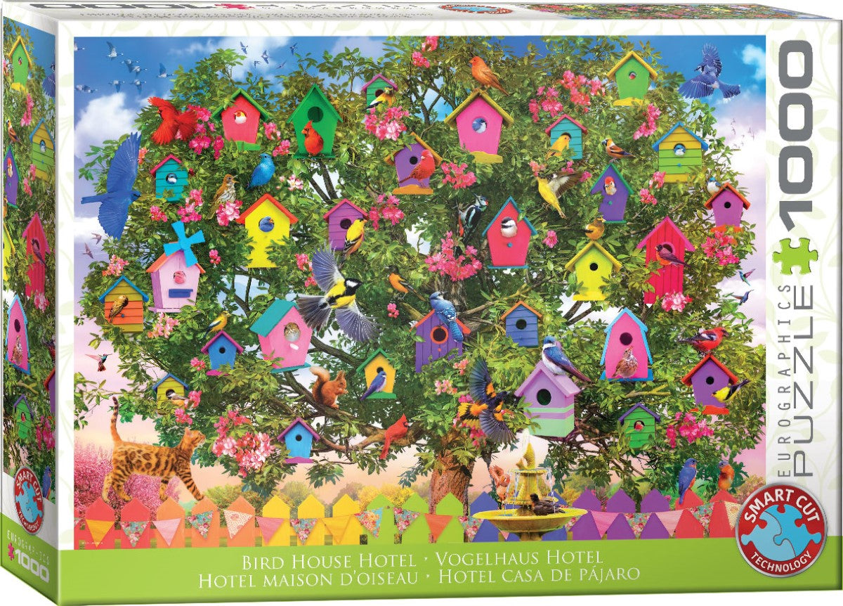 Eurographics 1000 Palan Palapeli Bird House Hotel