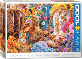 Eurographics 1000 Palan Palapeli Cowgirl Boots
