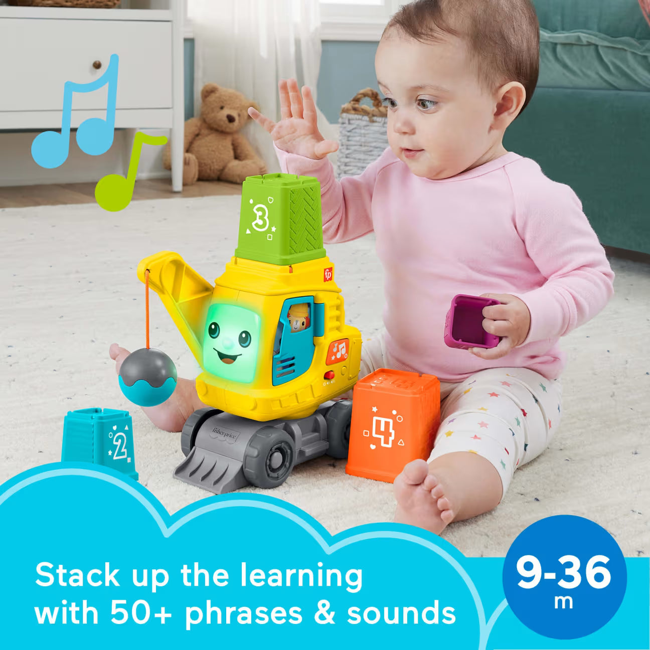 Fisher-Price Count And Stack Nosturi