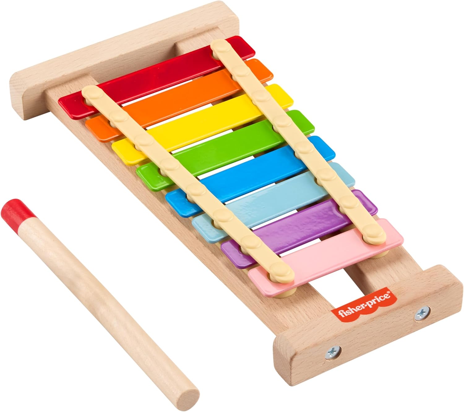 Fisher-Price Puinen Ksylofoni Metallisilla Kielillä 