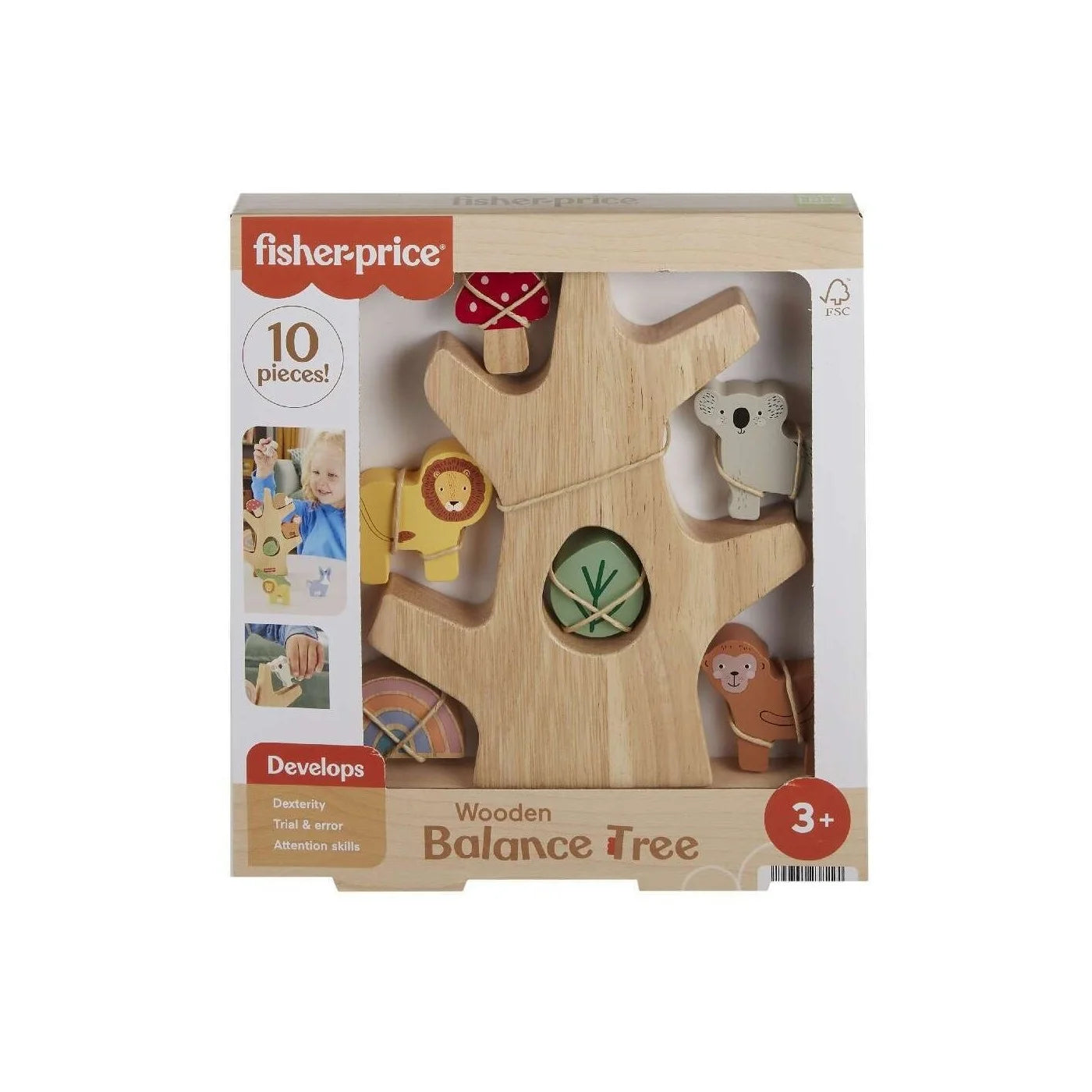 Fisher-Price Puinen Tasapainopuu/Tasapainoleikki