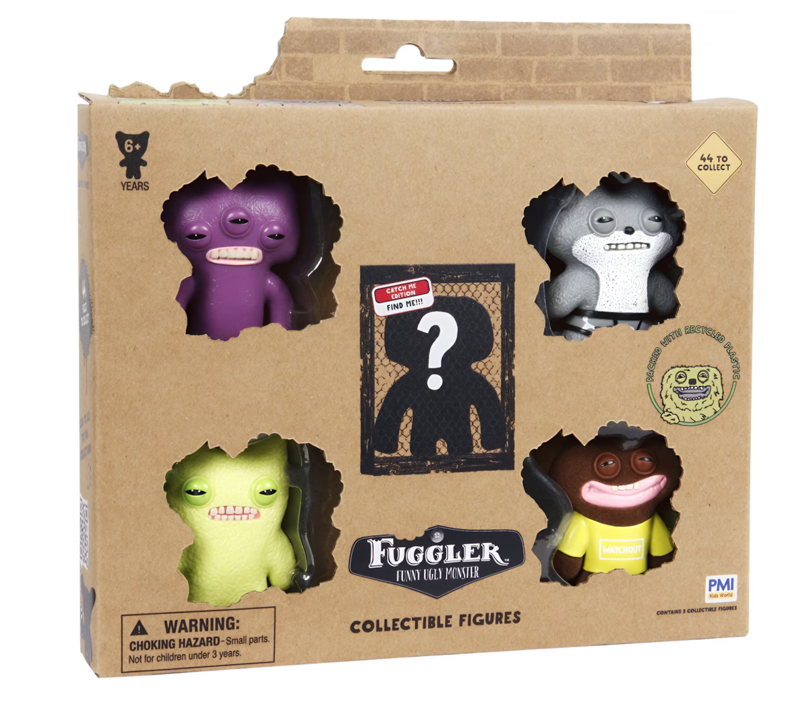 Fuggler Collectible Figures Deluxe 5-pack 
