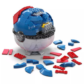 Mega Construx Jumbo Rakennettava Pokemonpallo 299 Osaa