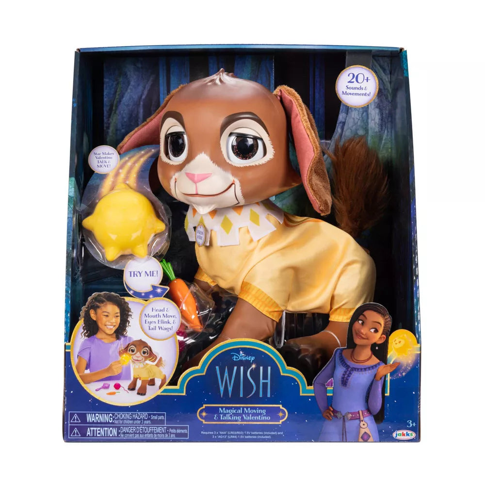Disney Make-A- Wish Liikkuva ja Puhuva Valentino