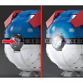 Mega Construx Jumbo Rakennettava Pokemonpallo 299 Osaa