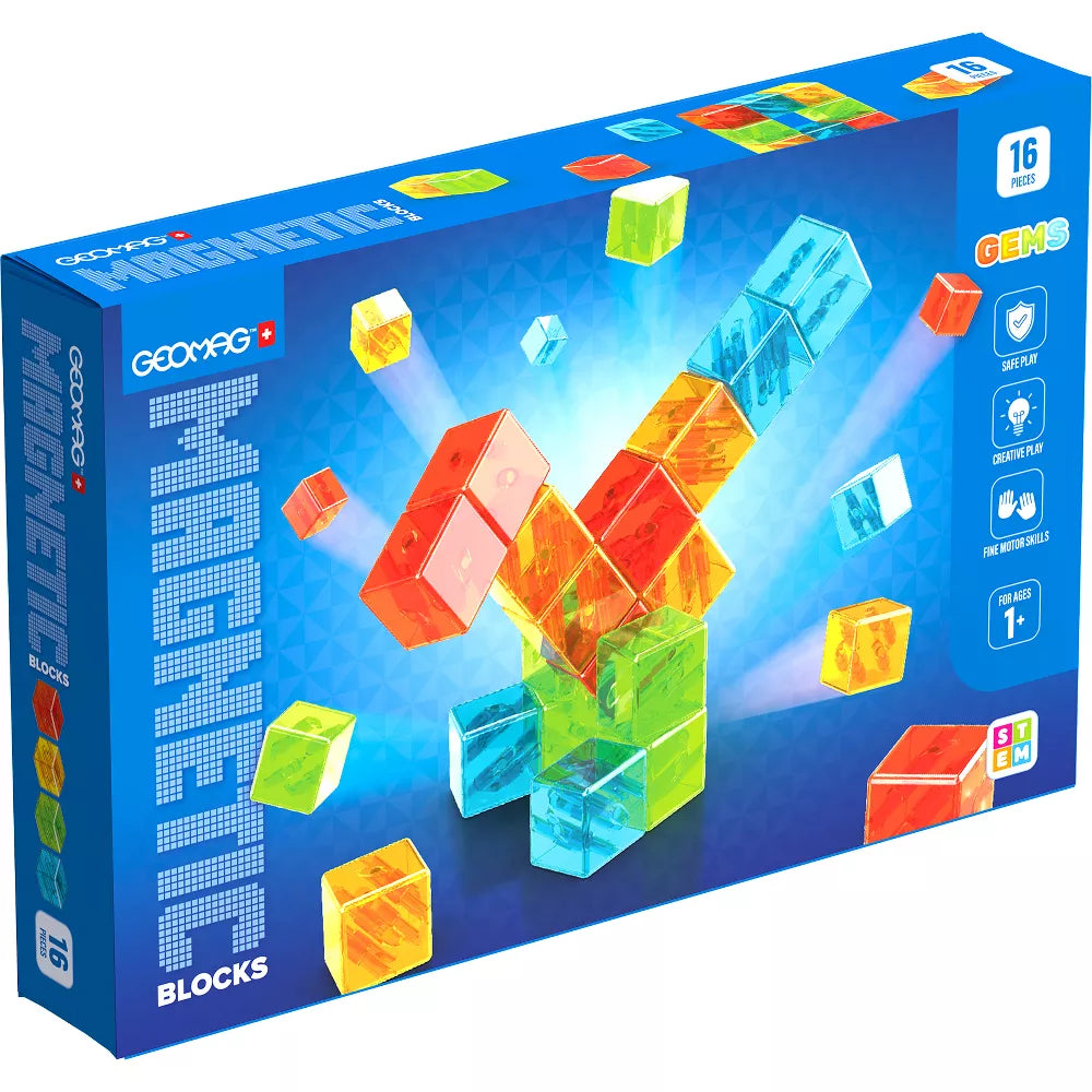 Geomag 3D Magneettinen Rakennussarja Blocks 16 Osaa