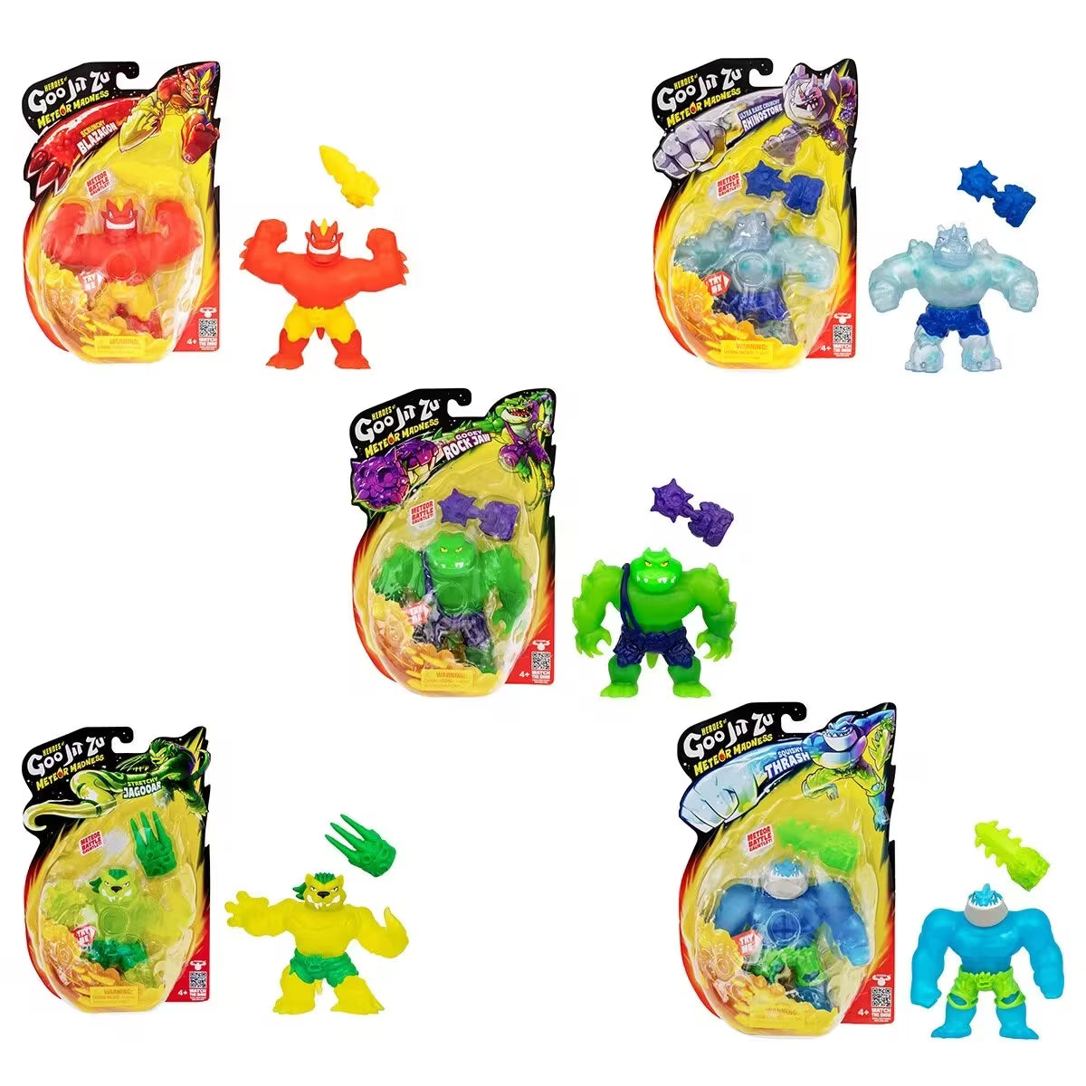Goo Jit Zu Meteor Madness Lajitelma