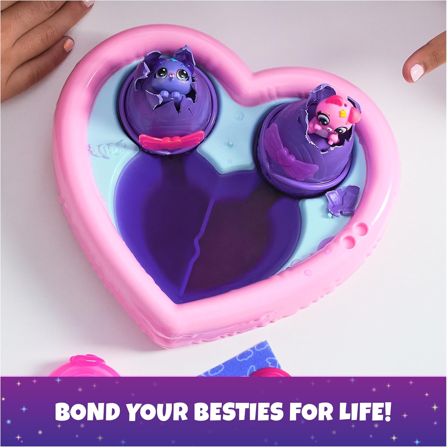 Hatchimals Alive Neon Rainbow Bestie Pool Party