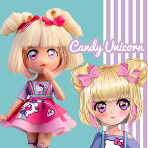 Hello Kitty Manga Nukke Candy Unicorn