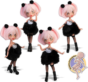 Hello Kitty Manga Nukke Golden Diva