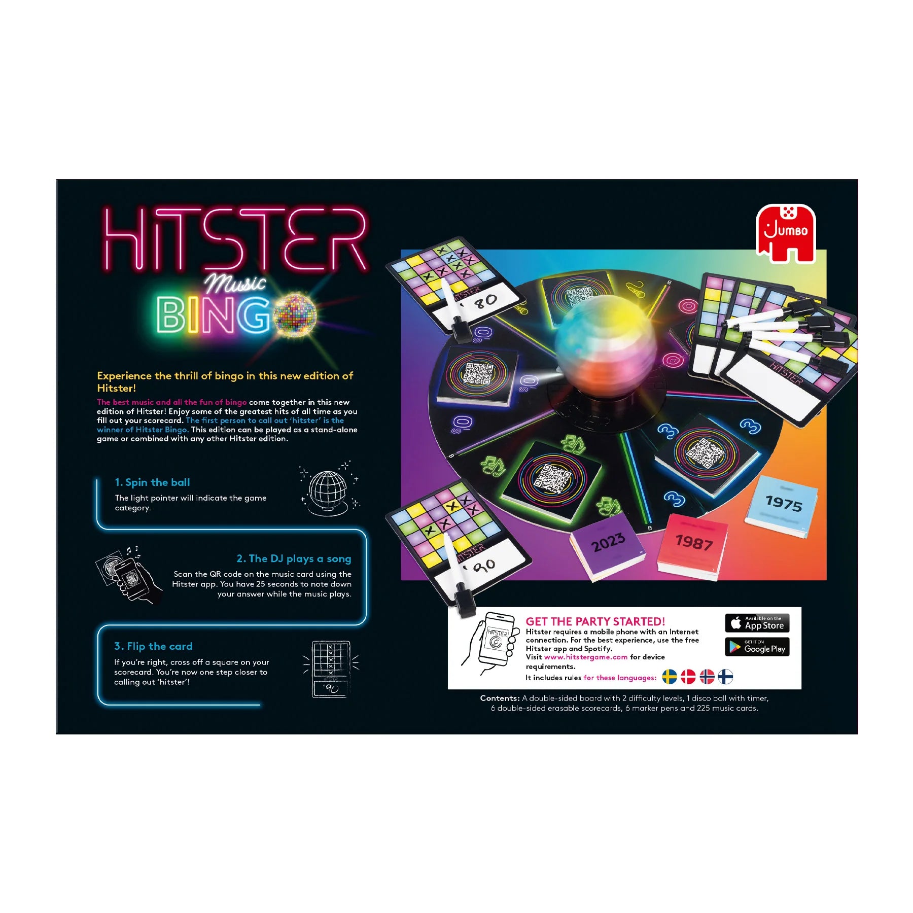 Hitster Bingo Musiikkivisa